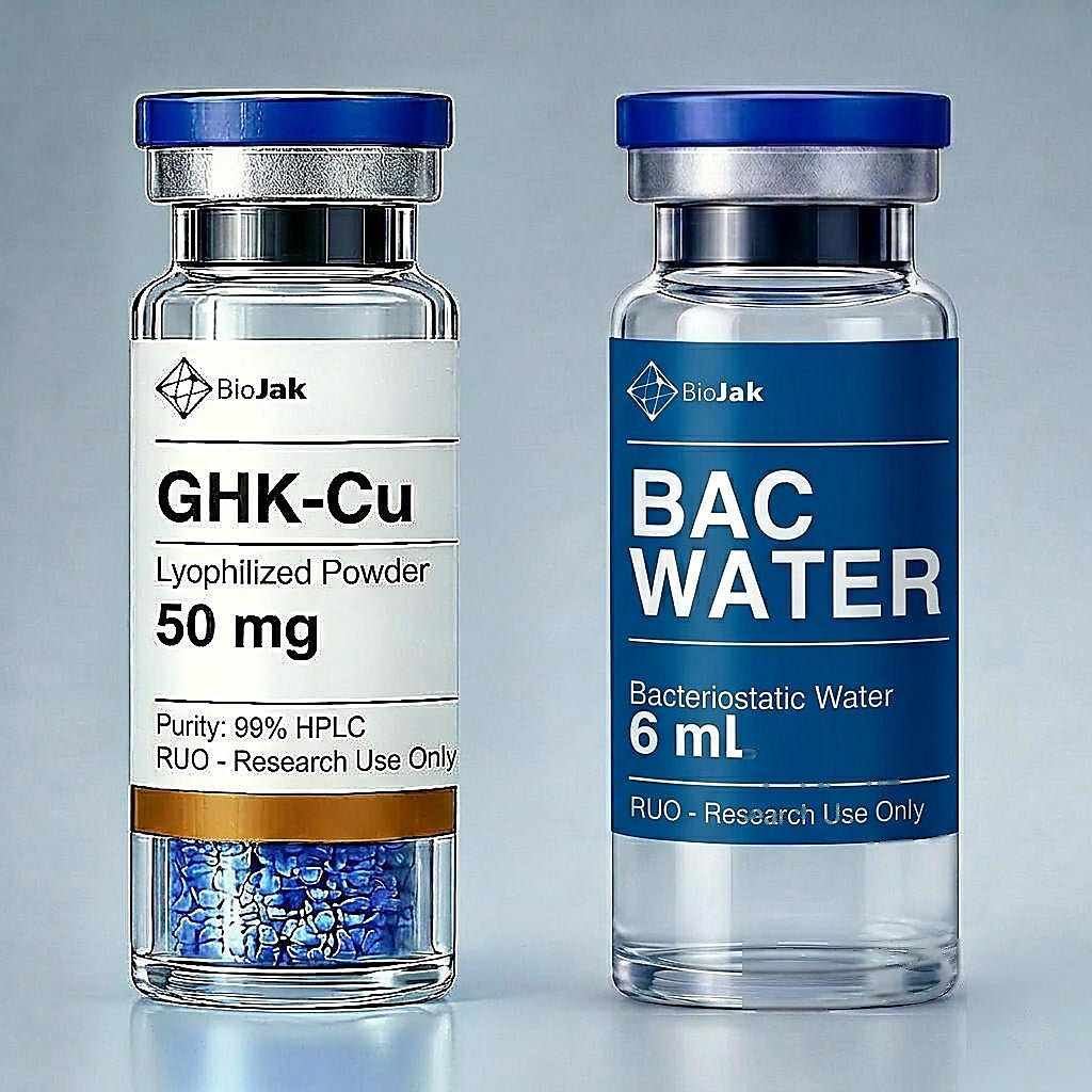 GHK-Cu 50mg con BAC Water — Normal