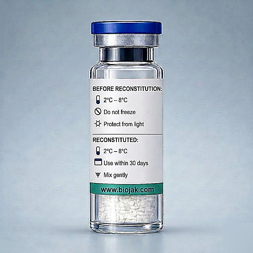 Pinealon — etiqueta posterior