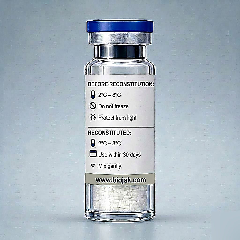 TB-500 — etiqueta posterior
