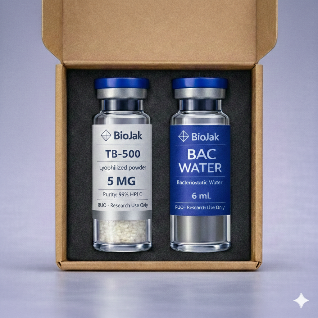 TB-500 Thymosin Beta-4 5mg caja presentación - BioJak Argentina
