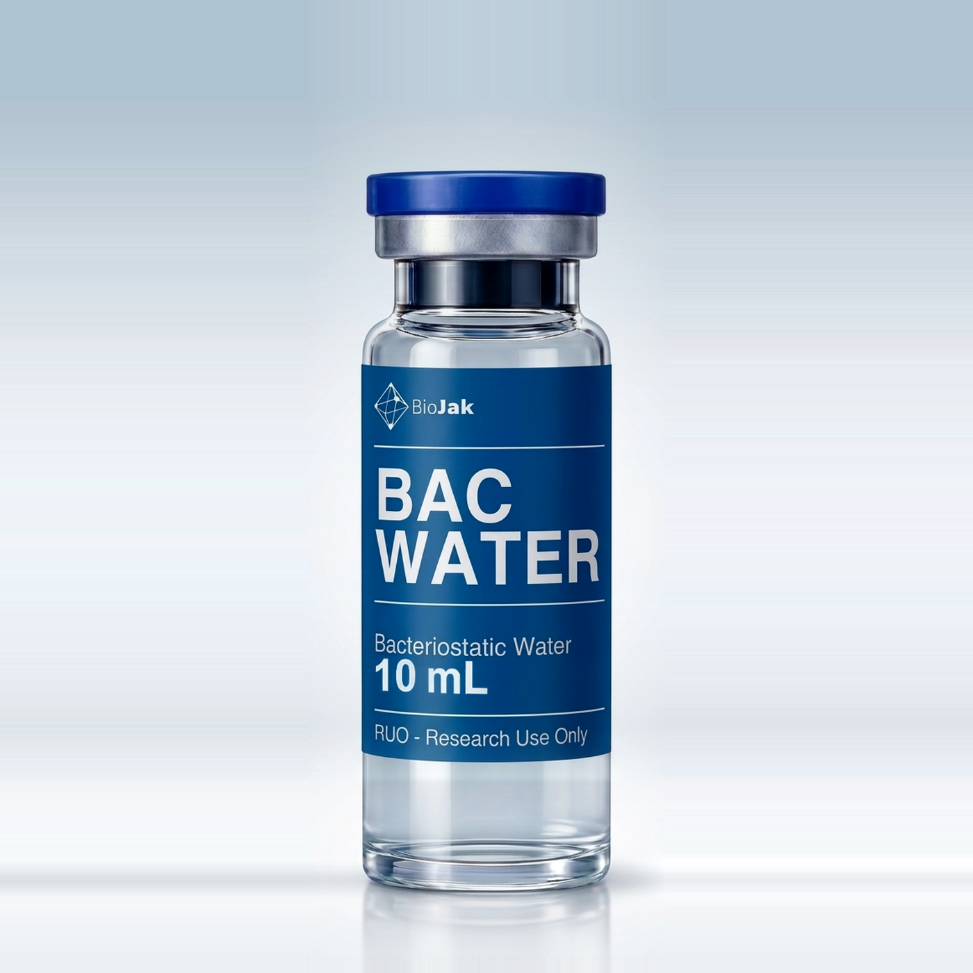 Vial de agua bacteriostática de 10 mL