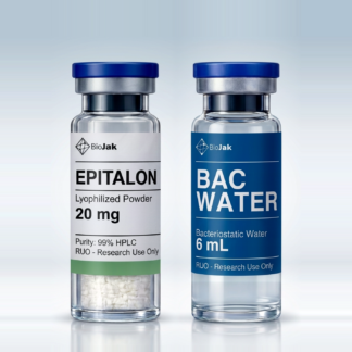 Epitalon 20 mg con agua bacteriostática de 6 mL