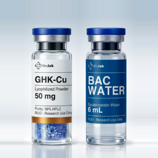 GHK-Cu 50 mg con agua bacteriostática de 6 mL