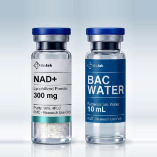NAD+ 300 mg con agua bacteriostática de 10 mL