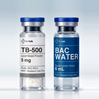 TB-500 5 mg con agua bacteriostática de 6 mL